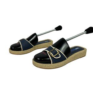 Keds Women's Espadrille Slides With Buckle Strap & Jute Sole - Size 8